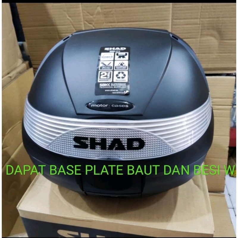 Jual Box Shad Sh Asli Original Dapat Base Plate Baut Besi W Shopee