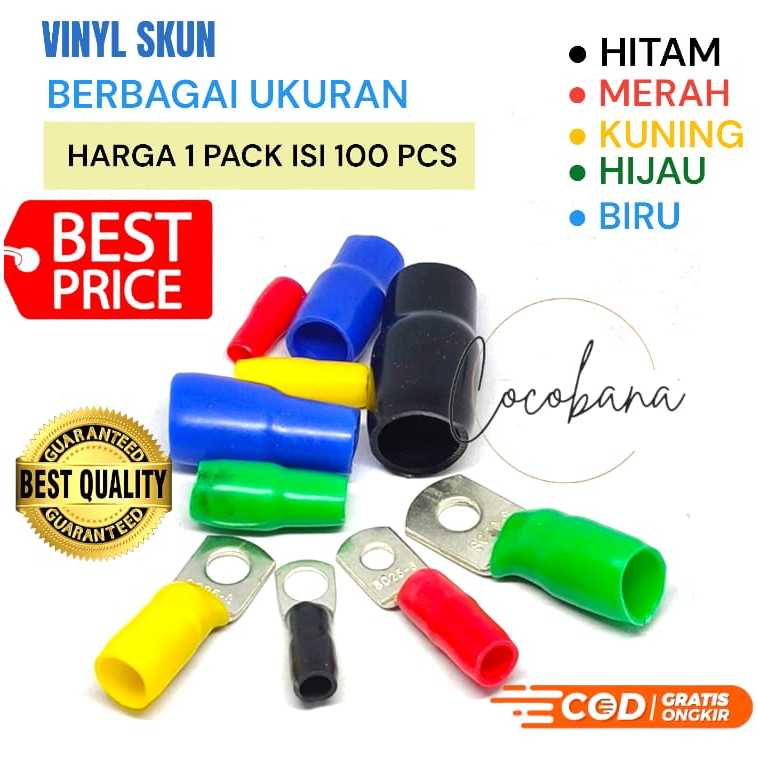 Jual Vinyl Skun V Isi Kondom Skun Pelindung Skun Vinyl End Cap Harga