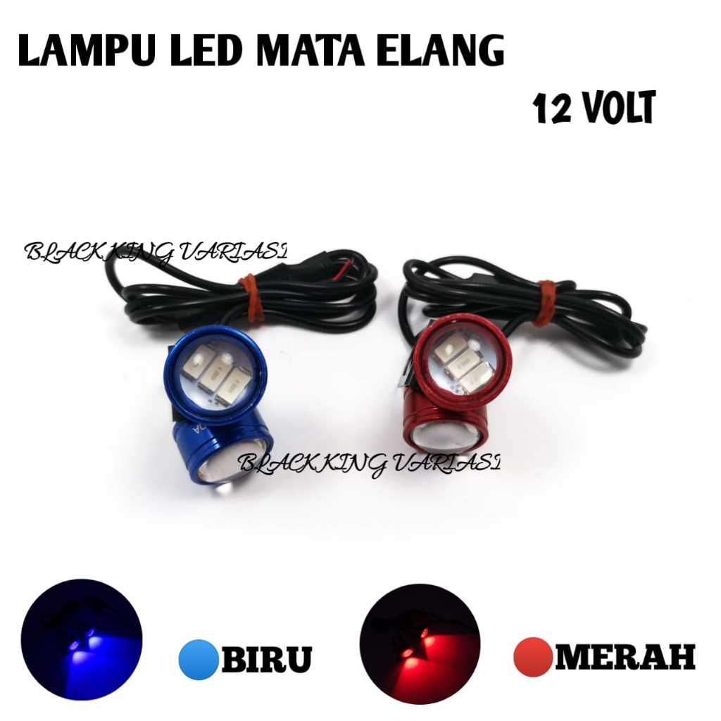 Jual Lampu Mata Elang Lampu Eagle Eye 3 Led Lensa Flash Lampu Mata