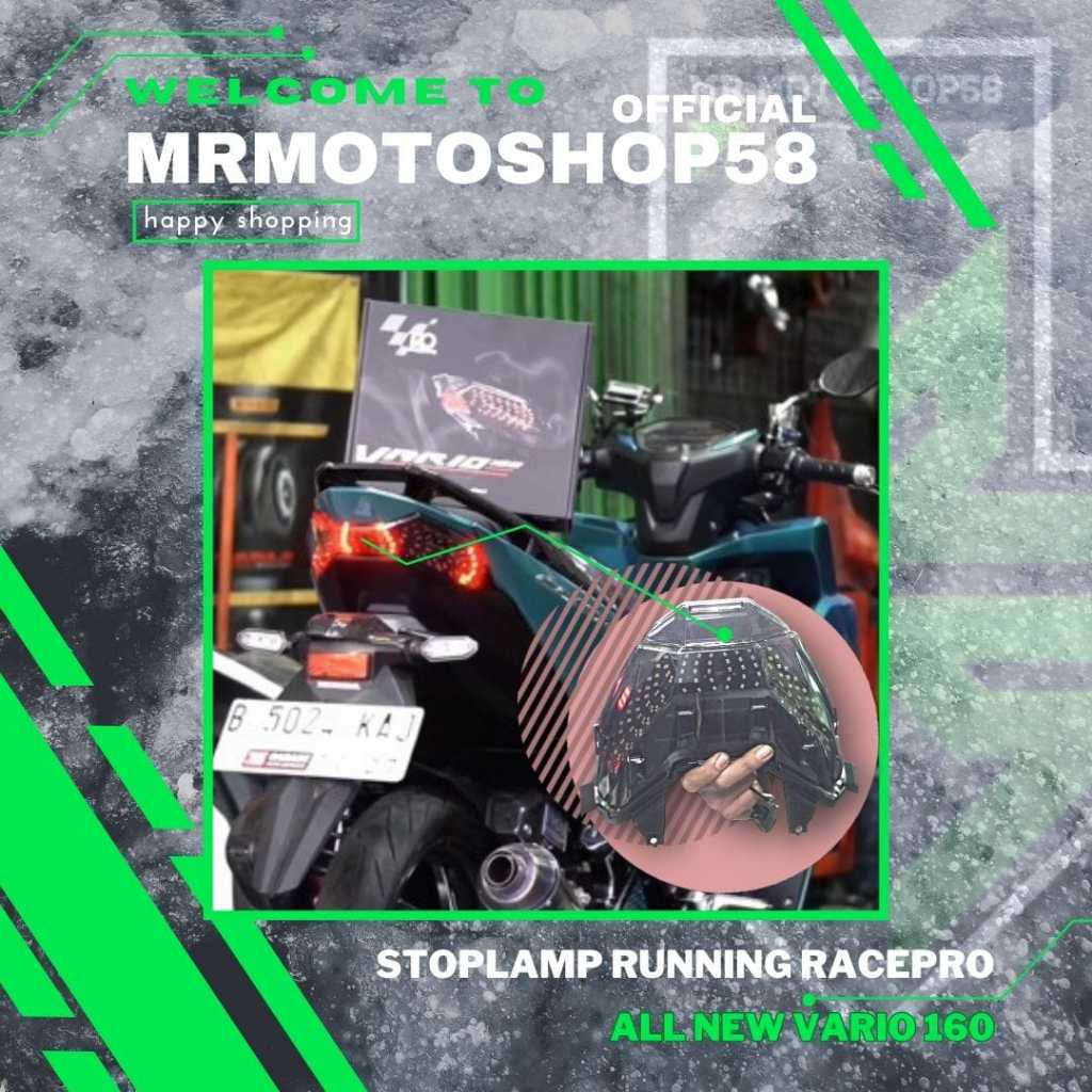 Jual Lampu Led Rem Running Racepro Vario Mode Manual Stoplamp Race