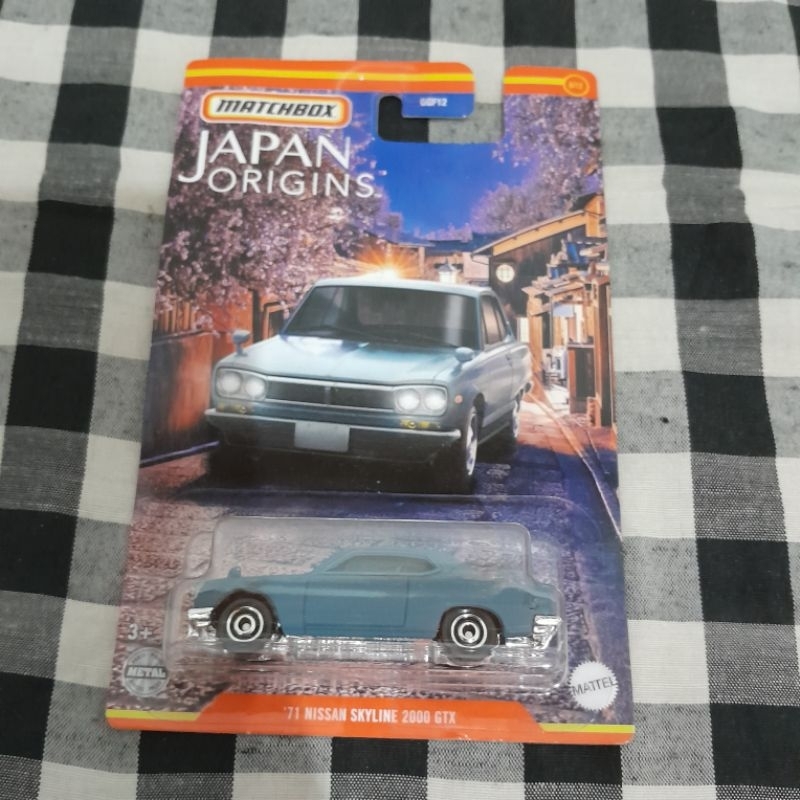 Jual Matchbox Japan Origins 71 Nissan Skyline 2000 Gtx Shopee Indonesia