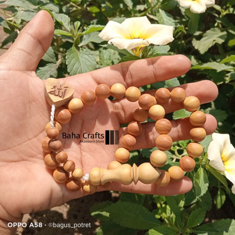 Jual Tasbih Cendana Kupang Asli Ntt Ukuran Mm Shopee Indonesia