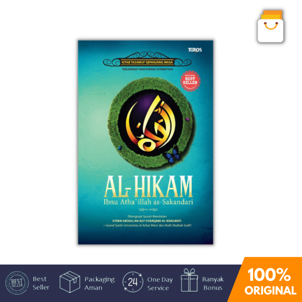 Jual Buku Kitab Islam Al Hikam Hard Cover Ibnu Athaillah As Sakandari