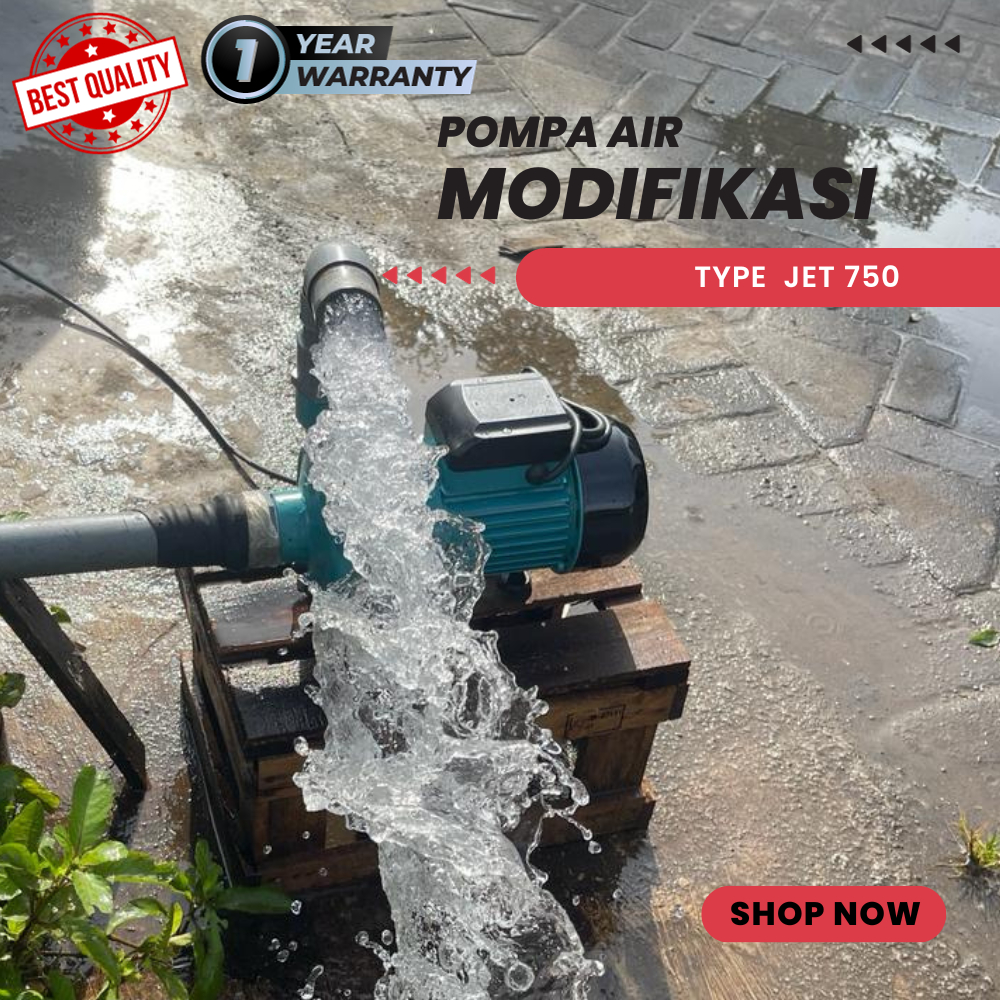 Jual Pompa Modifikasi Jet 750 Pipa 1 5 Inc Alkon Bahan Cor Debit Air