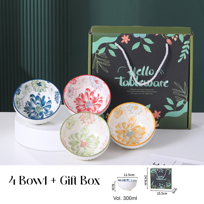 Jual Bohemian Hampers Japanese Bowl Set Mangkok Keramik Mangkuk