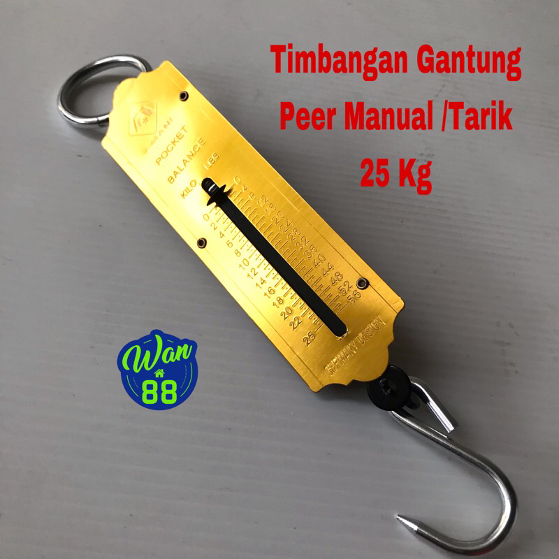 Jual Timbangan Gantung Peer Tarik Manual Kg Amani Shopee Indonesia