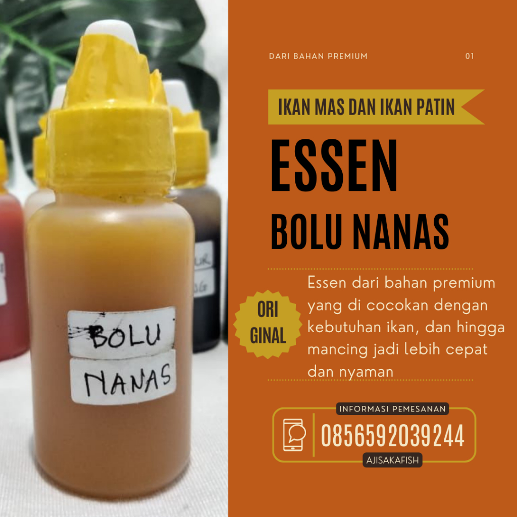 Jual Essen Bolu Nanas Essen Ikan Mas Paling Bagus Esen Ikan Patin