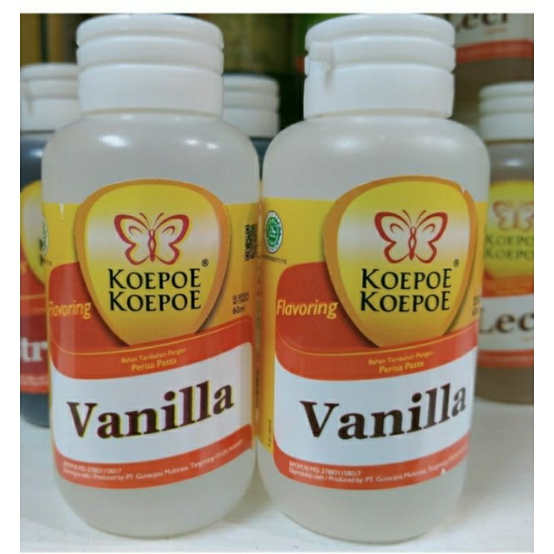 Jual KOEPOE Pasta Vanila Perisa Vanilla Cair 60ml Shopee Indonesia