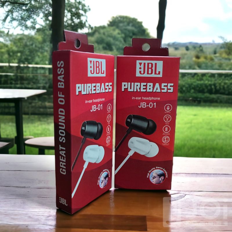 Jual Headset Handsfree Jbl Jb Pure Bass Shopee Indonesia