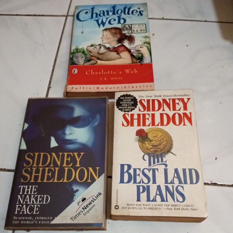 Jual Novel Karya SIDNEY SHELDON Bahasa Inggris Shopee Indonesia