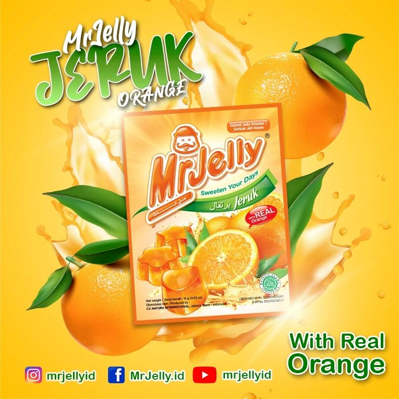 Jual MR JELLY JELI BUBUK All Varian BOX 12 Sachets MrJelly