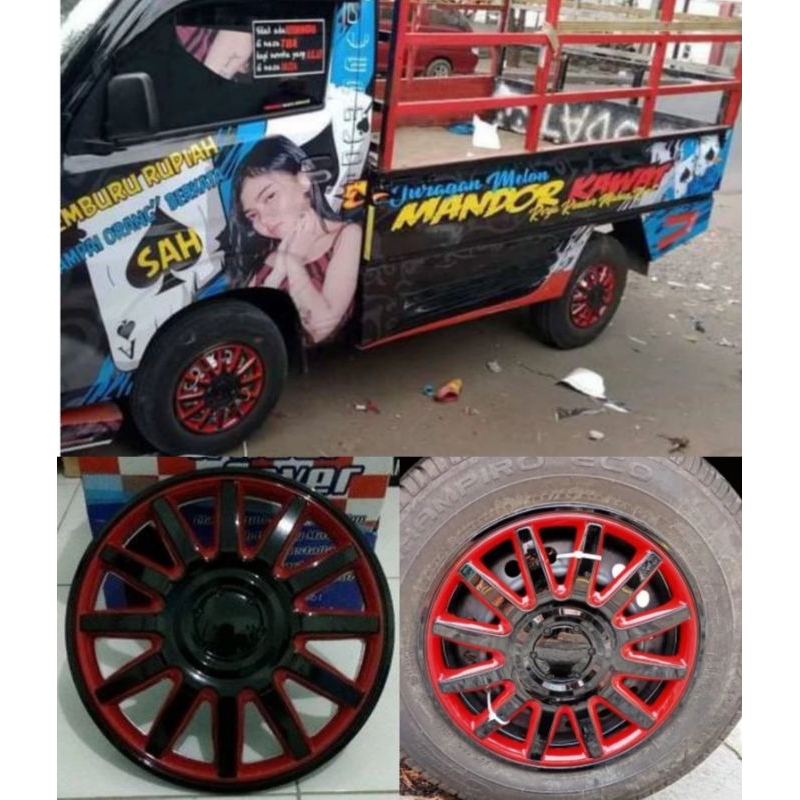 Jual Weldop Velg Dop Roda Ring Velg Standar Kaleng Pcs Depan