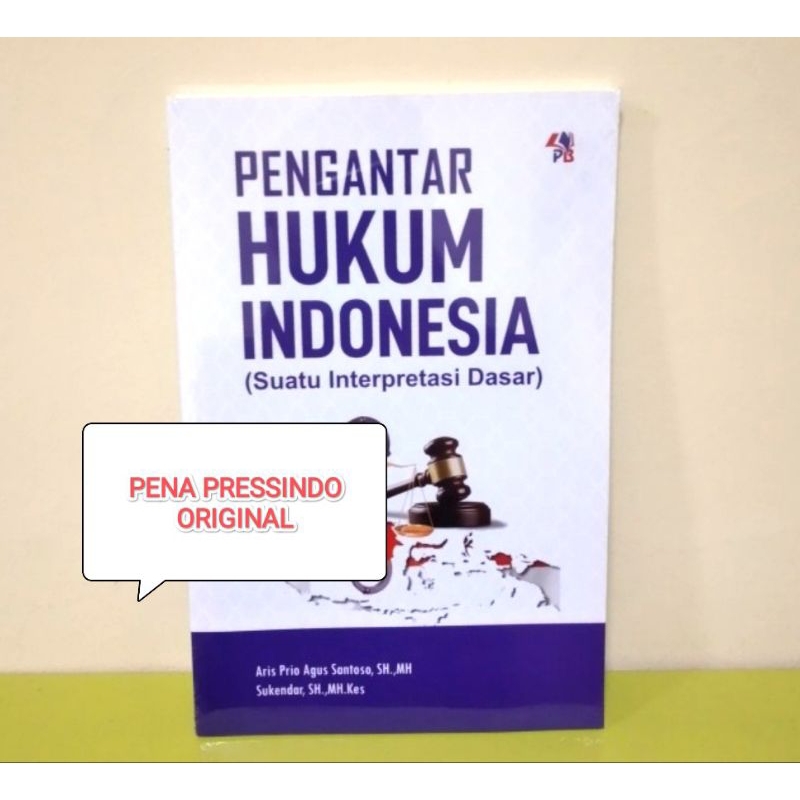 Jual BUKU PENGANTAR HUKUM INDONESIA SUATU INTERPRETASI DASAR ARIS