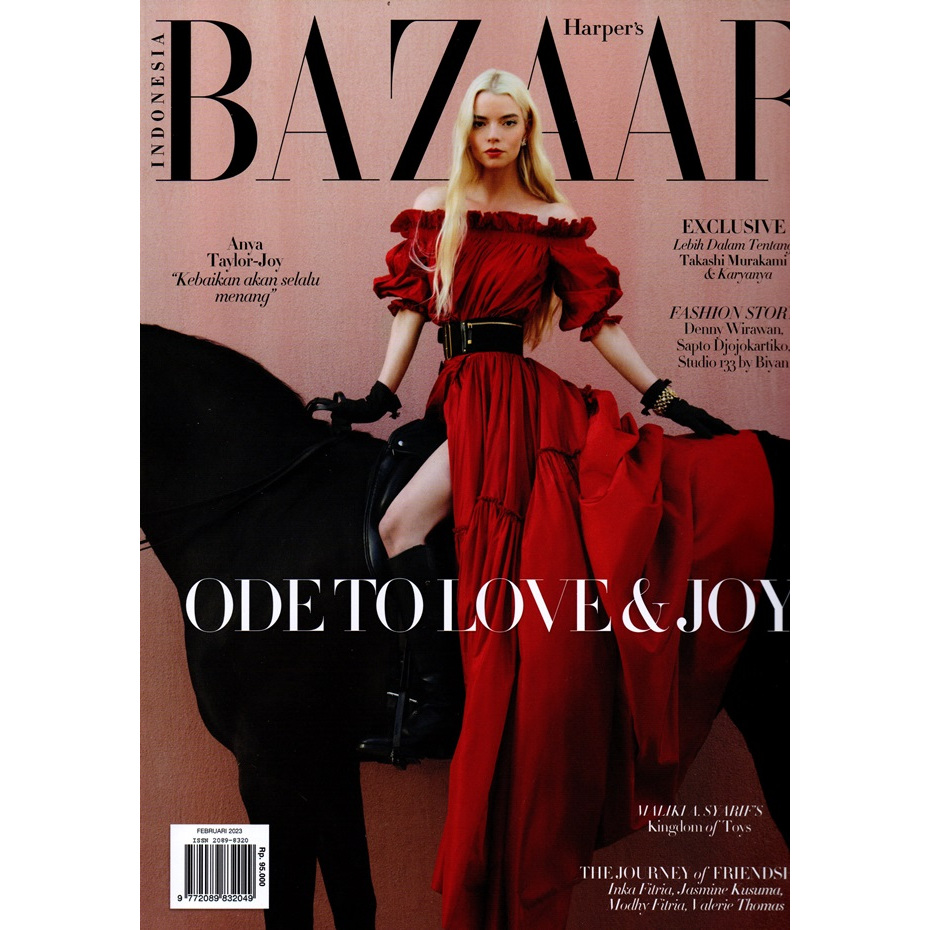 Jual Majalah Harper S Bazaar Indonesia Februari Shopee Indonesia