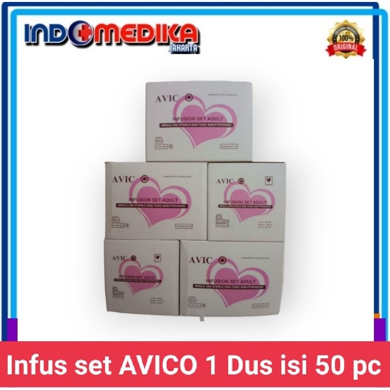 Jual Infus Set Avico Dewasa Selang Infus Set Infusion Set Adult Avico