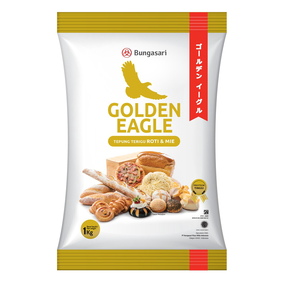 Jual Terupdate Bungasari Golden Eagle Tepung Terigu Premium Roti Dan