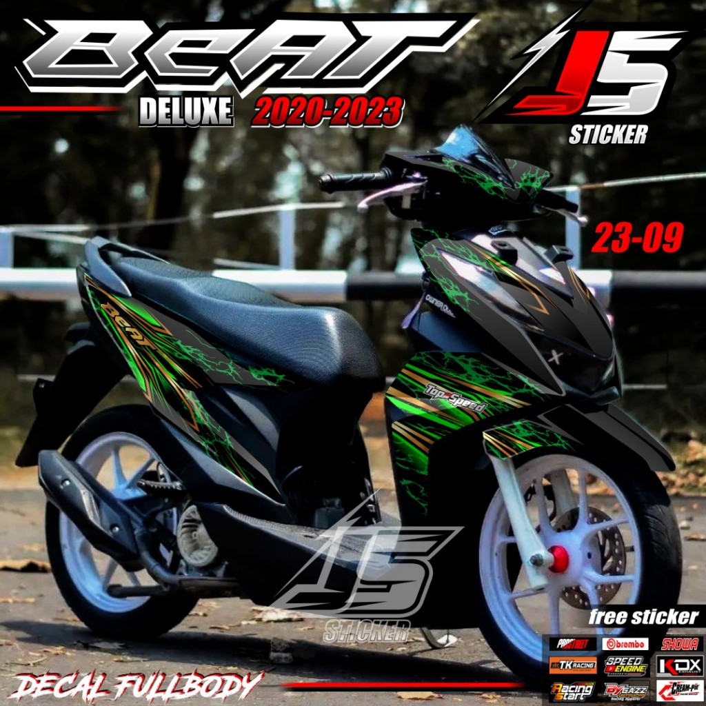 Jual Cod Terbaru Decal Sticker Beat Deluxe Street