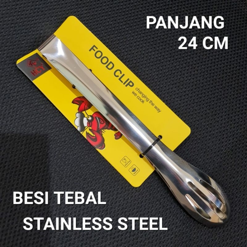 Jual Jepitan Capitan Gorengan Serbaguna Besi Tebal Stainless Steel E