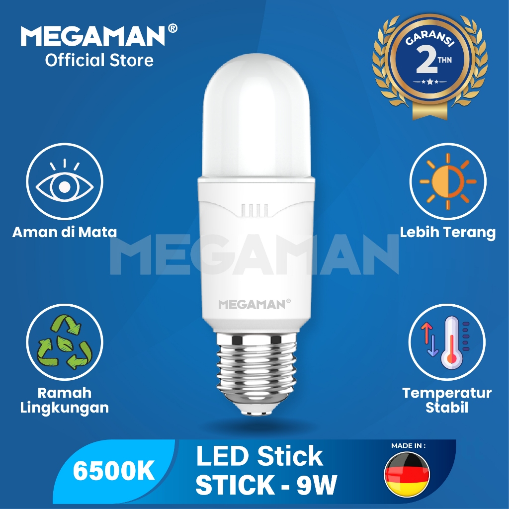 Jual Lampu Bohlam Led Stick Megaman Ytp Z W K K Shopee