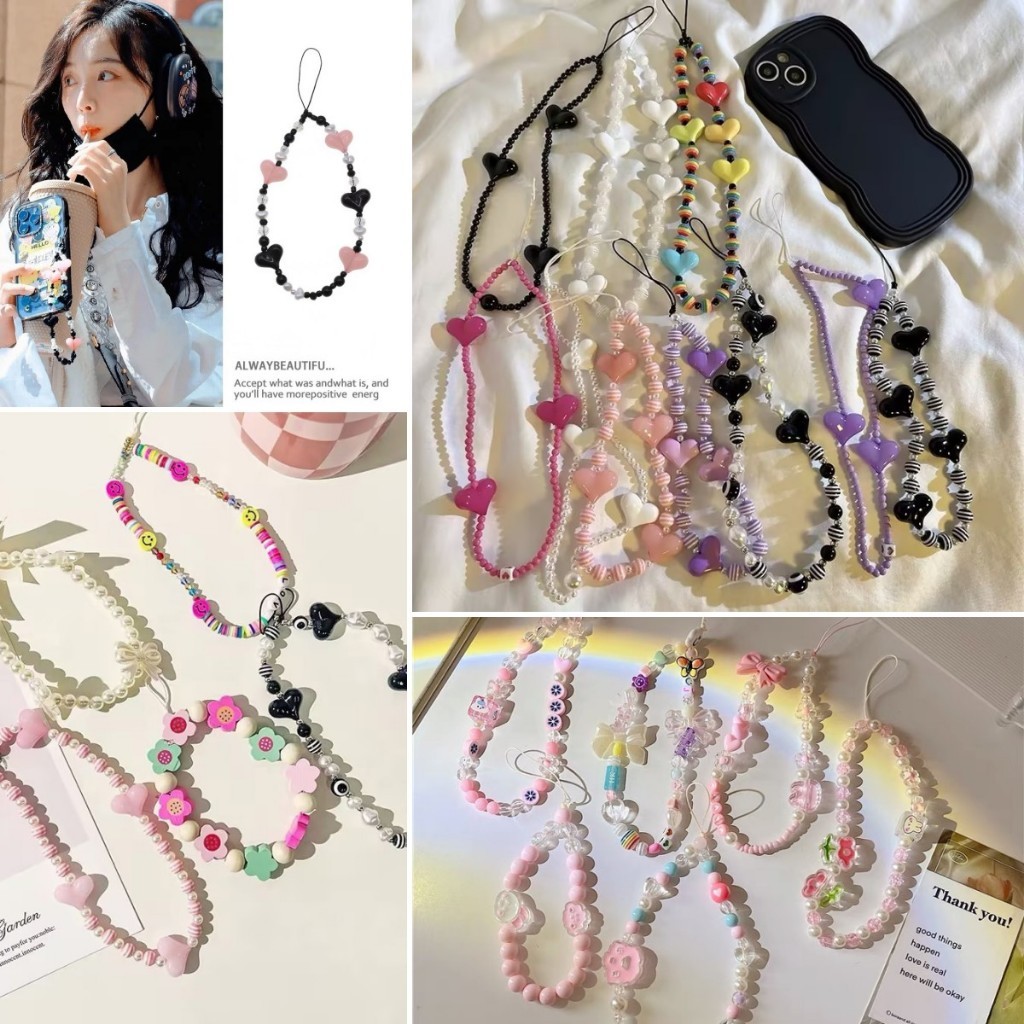 Jual Gantungan Hp Bracelet Gelang Lanyard Hp Estetik Phone Strap