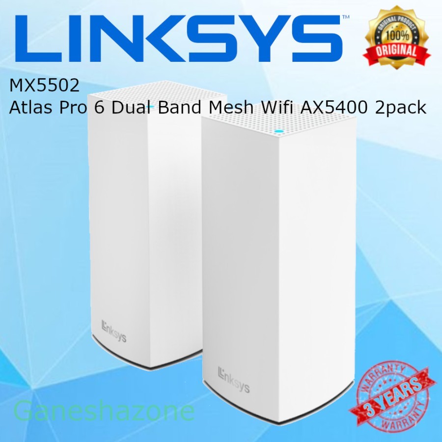 Jual Linksys Atlas Pro Mx Dual Band Ax Mesh Wifi System