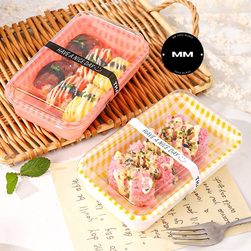 Jual Pcs Korean Dessert Box Besar Mika Kotak Dessert Cake Box Kue