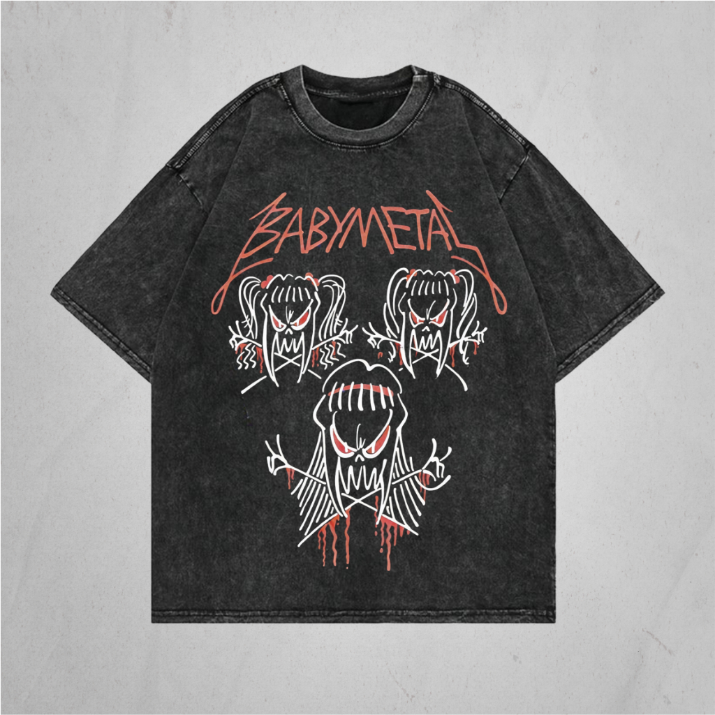 Jual Kaos Suicide Silence Oversize Washed Shopee Indonesia