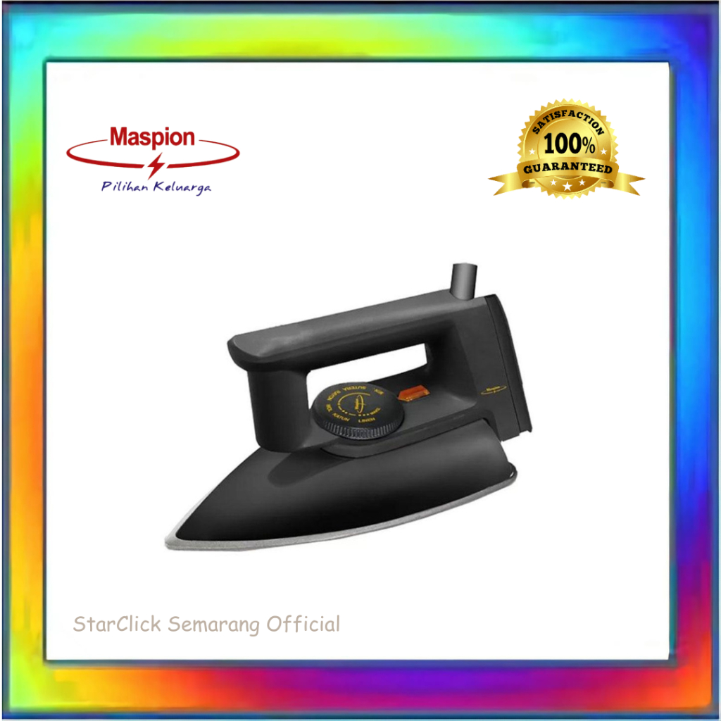 Jual MASPION EX 1010 BB HITAM SETRIKA KERING Shopee Indonesia