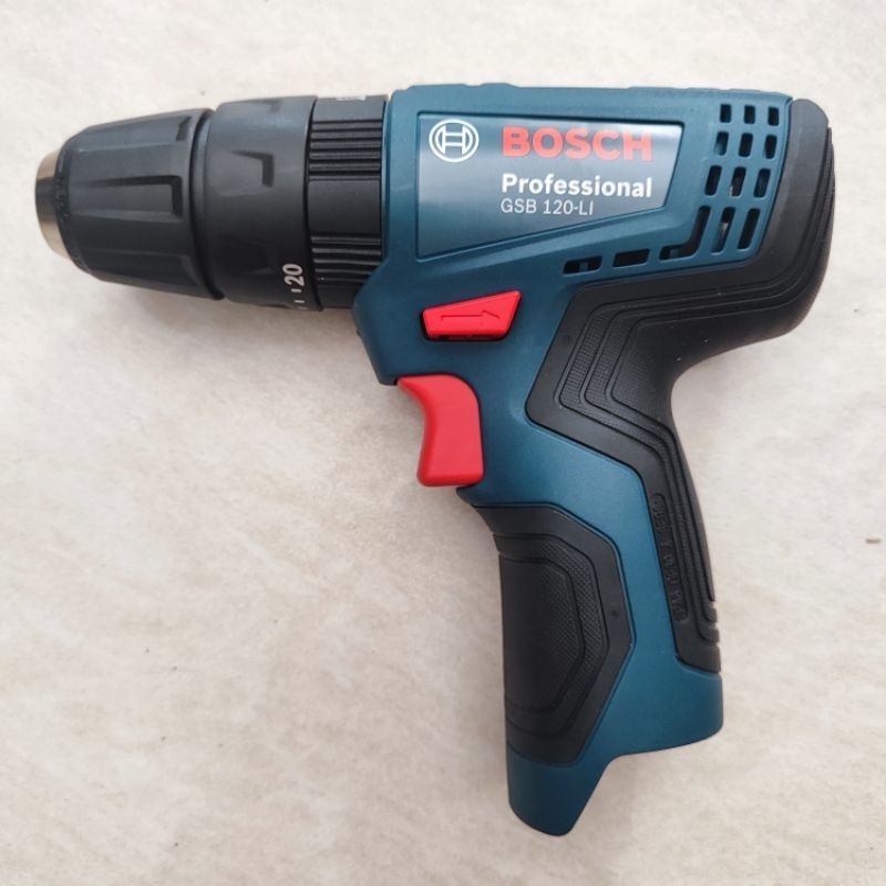 Jual Unit Only Mesin Bor Batre Baterai Cordless Impact Drill Bosch Gsb