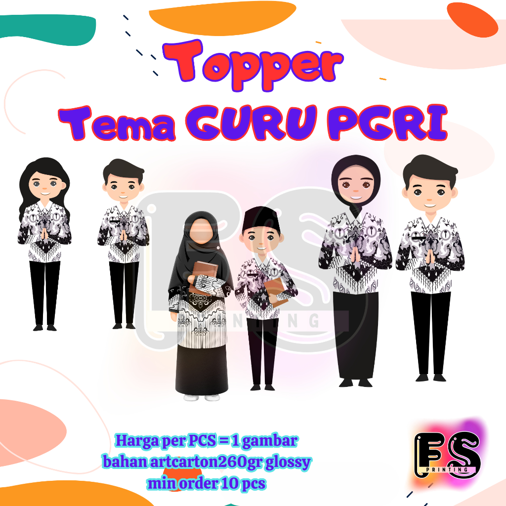 Jual Topper Hiasan Buket Guru Pgri Shopee Indonesia