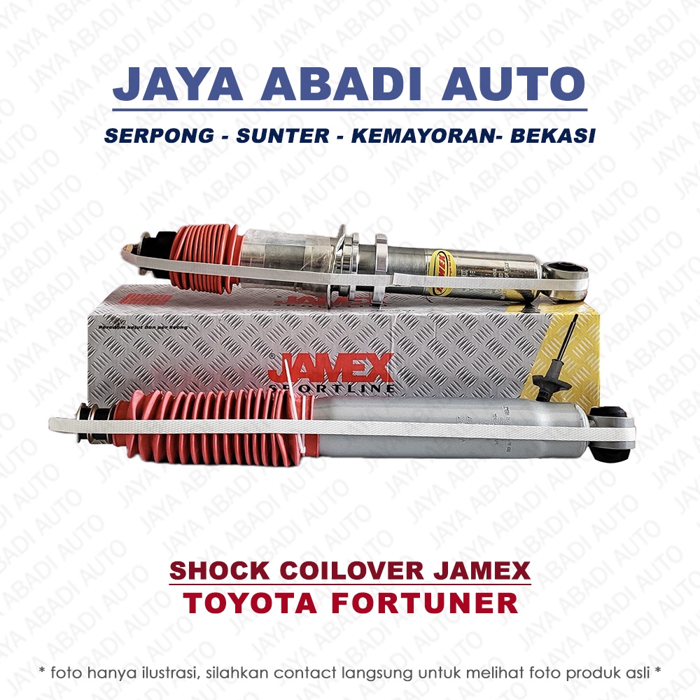 Jual Shock Coil Over Jamex Adjustable Toyota Fortuner Depan