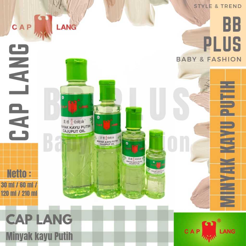 Jual Cap Lang Minyak Kayu Putih Cajuput Oil Ml Ml Ml Ml