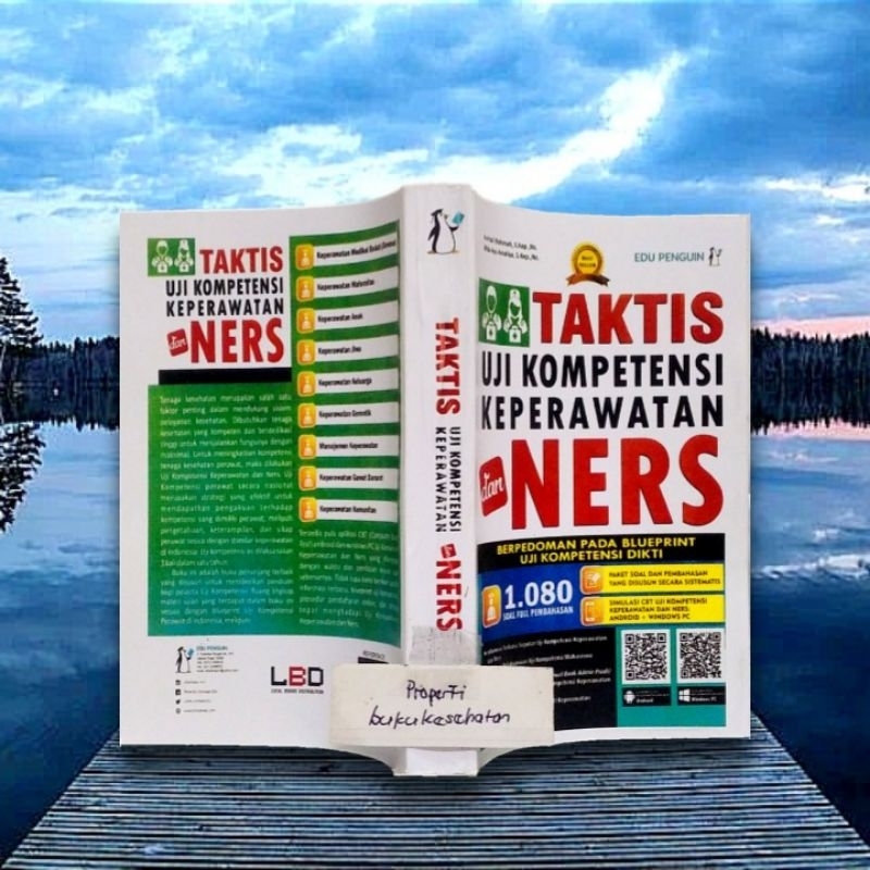 Jual BUKU TAKTIS UKNI NERS UJI KOMPETENSI KEPERAWATAN NERS SOAL