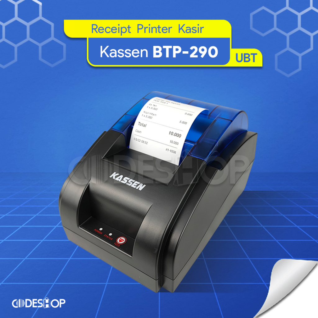 Jual Printer Thermal Kassen Btp Usb Bluetooth Cetak Kertas Struk