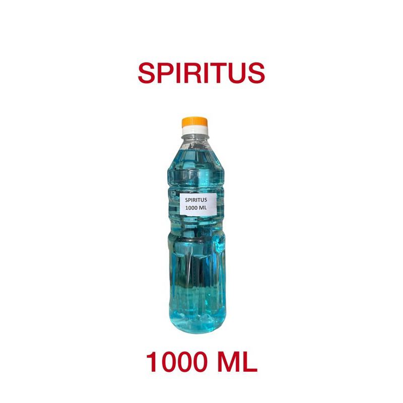 Jual Spiritus Cairan Lampu Spiritus Biru 1000ml Shopee Indonesia