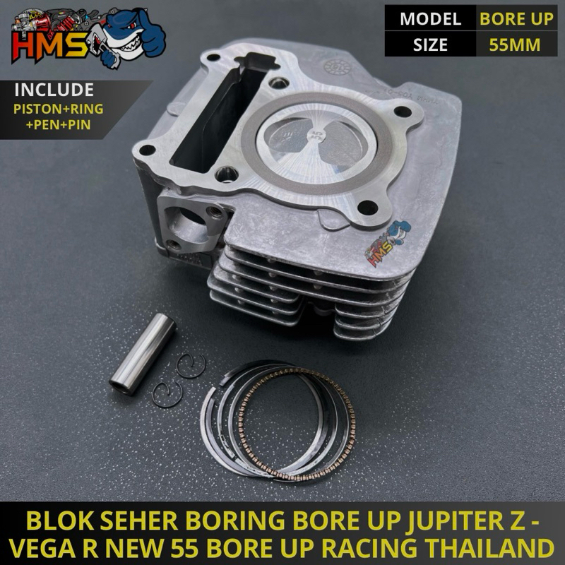 Jual Blok Seher Boring Bore Up Boreup Jupiter Z Vega Mm Mm