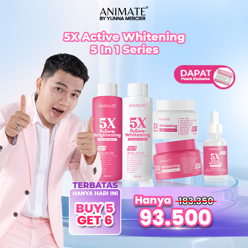 Jual Flash Sale Animate X Active Whitening Series In Shopee