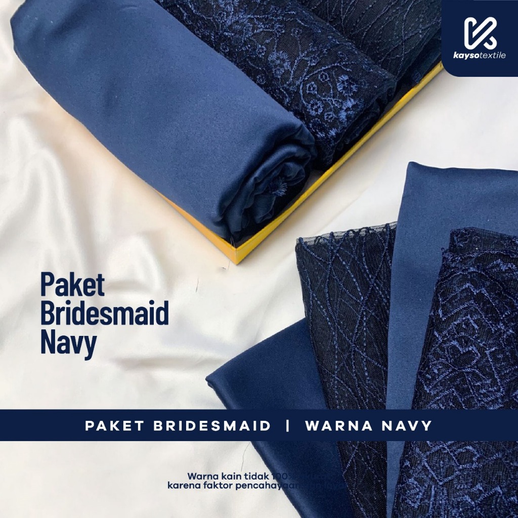 Jual Paket Kain Bridesmaid Premium Lamaran Seragaman Keluarga