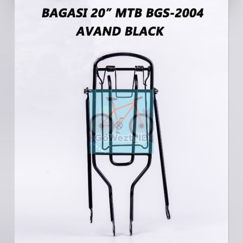 Jual Bagasi Boncengan Jok Belakang Besi Sepeda Ukuran Avand Besi