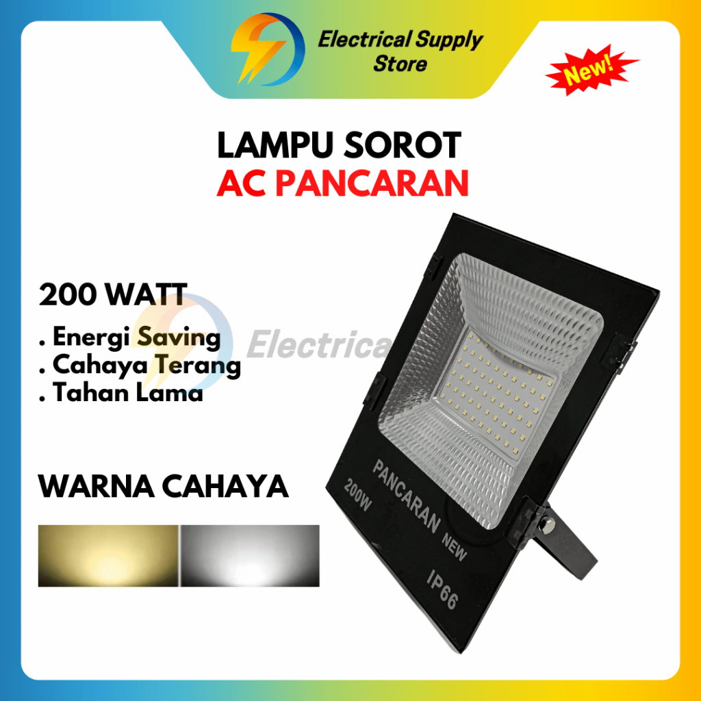 Jual LAMPU SOROT KAP SOROT LED SOROT AC PANCARAN SLIM 10W 20W 30W