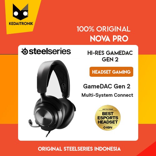 Jual Steelseries Arctis Nova Pro Gaming Headset Hi Res GameDAC Gen 2