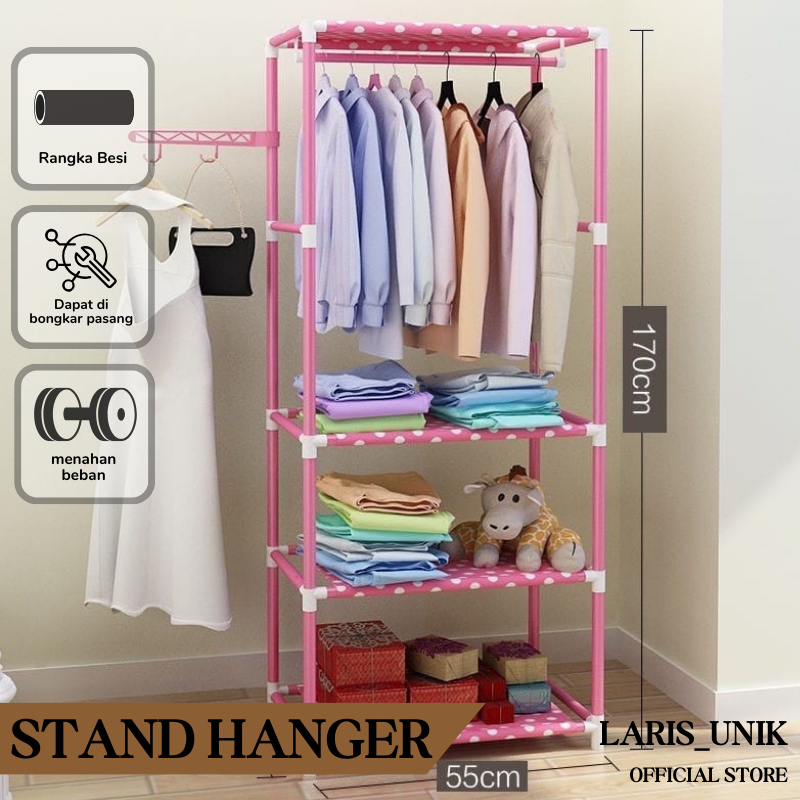 Jual Laris Unik Bisa Bayar Ditempat Stand Hanger Kotak Serbaguna