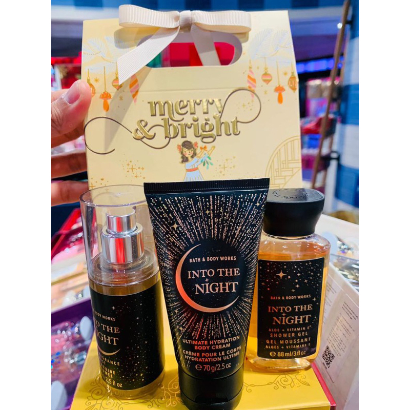 Jual Bath Body Works Gift Box BBW Hampers SALE Into The Night