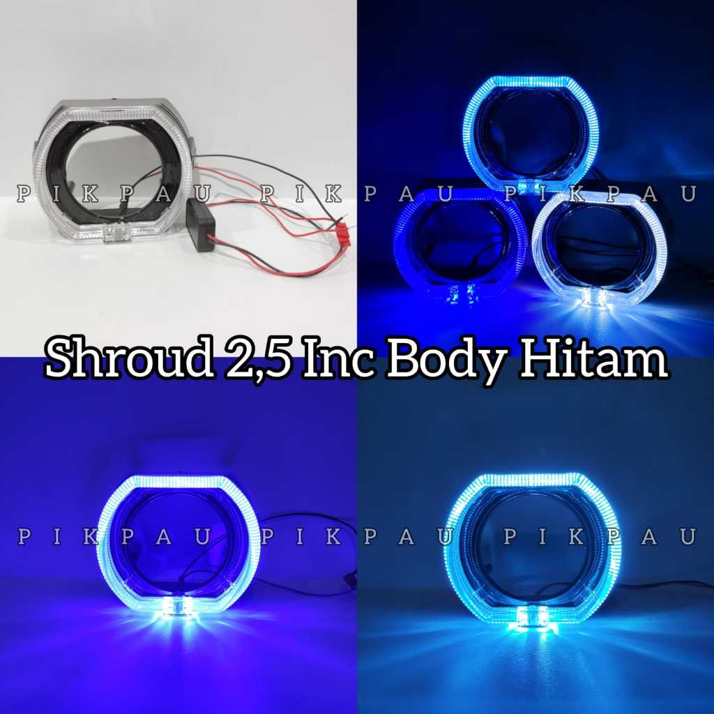 Jual Shroud Bmw Biled Projector Warna Putih Inch Premium Crystal