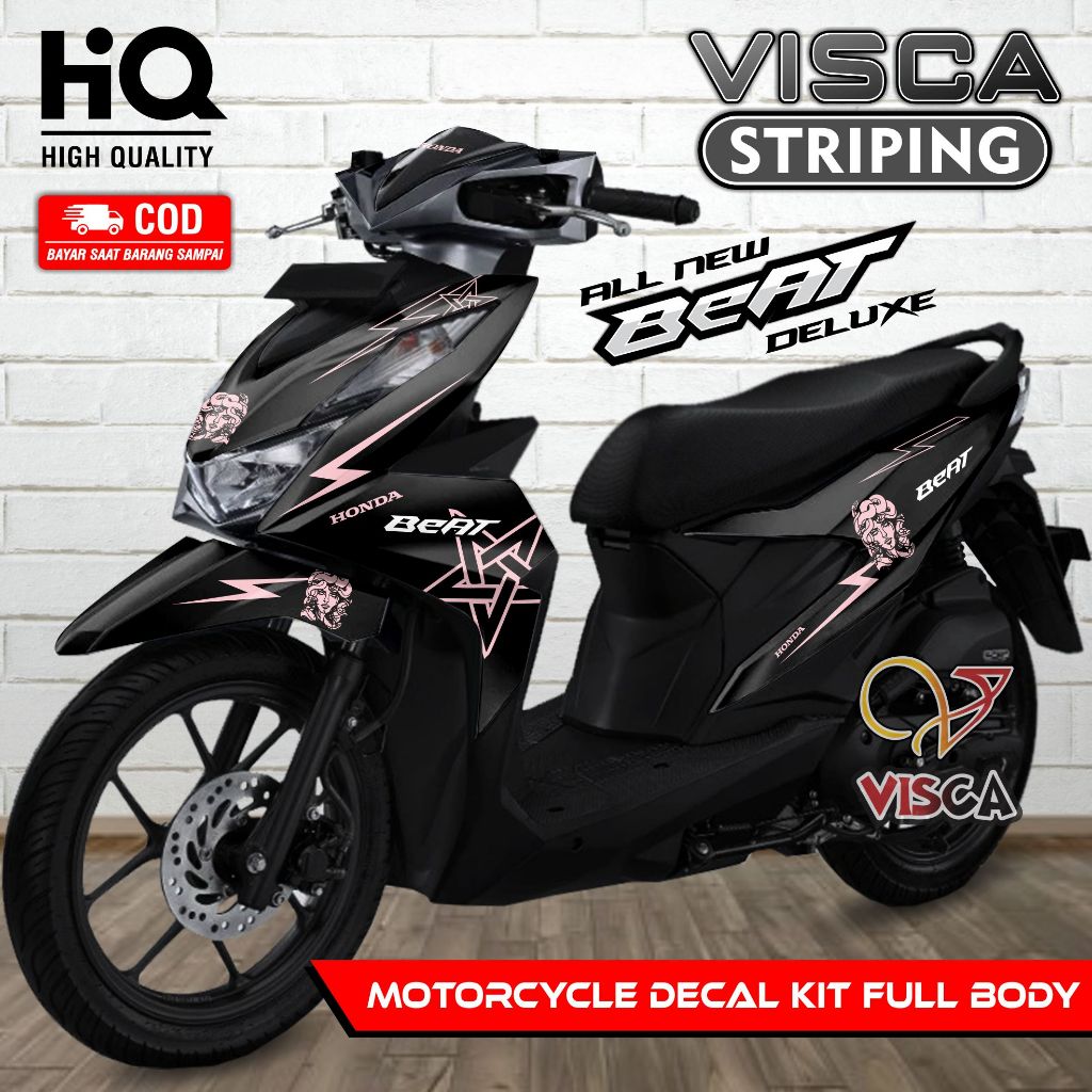 Jual Decal Beat Deluxe 2020 2021 2022 Stiker Beat Deluxe 2020 2021