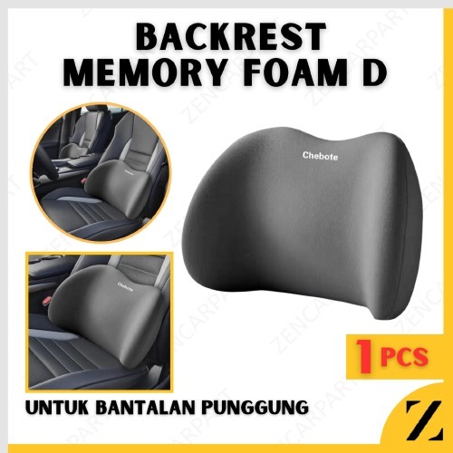 Jual Bantal Punggung Mobil Backrest Sandaran Penyangga Punggung Kursi