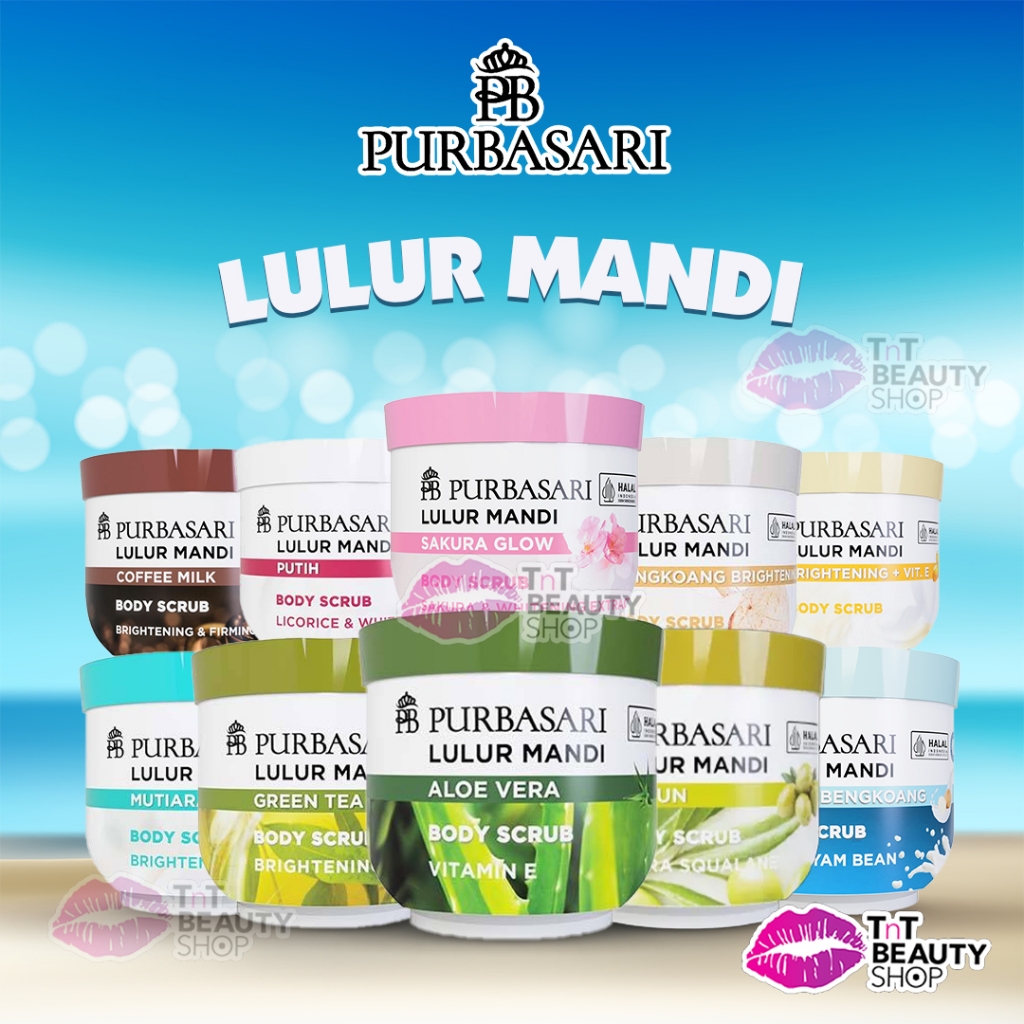 Jual Purbasari Lulur Mandi Body Scrub 200gr Shopee Indonesia