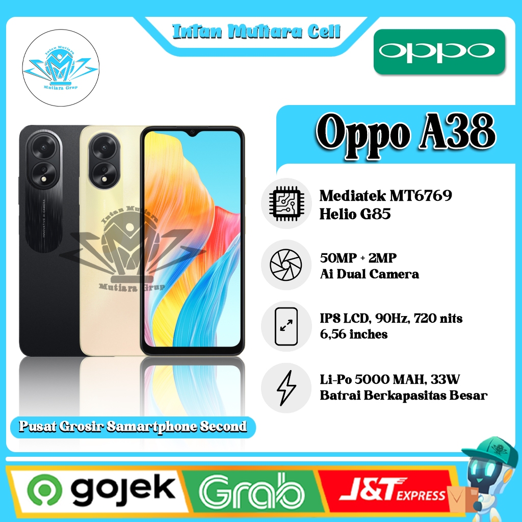 Jual Oppo A38 Ram 4 Rom 128GB Second Shopee Indonesia