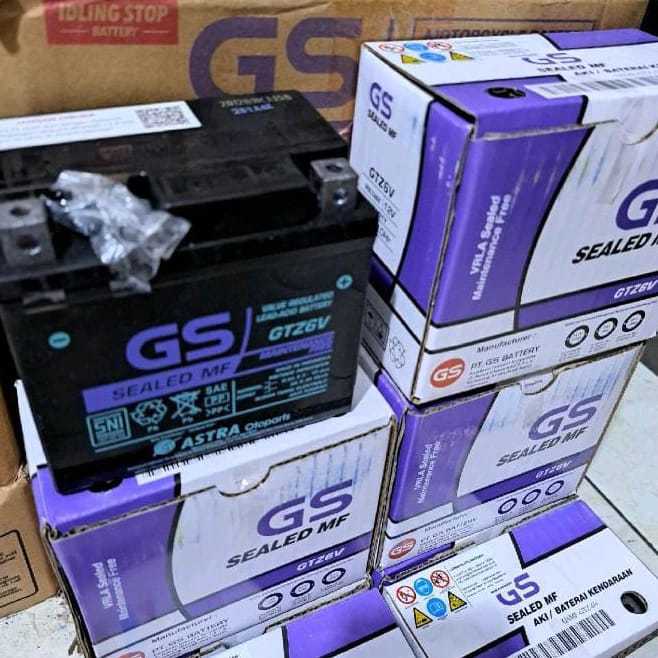 Jual Aki Gs Astra Gtz V Buat Motor Vario Pcx Cbr Beat Led Aki