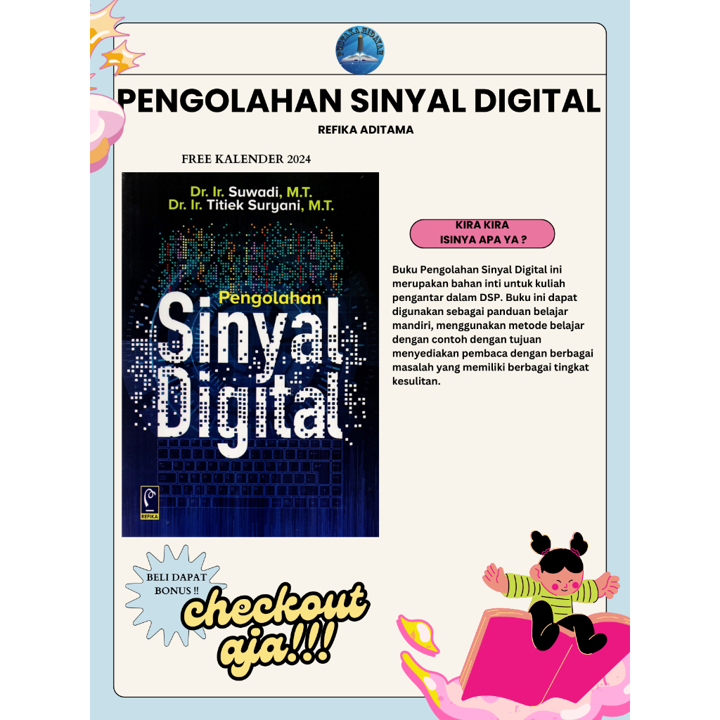 Jual Buku Pengelolaan Sinyal Digital Dr Ir Suwadi Buku Teknologi